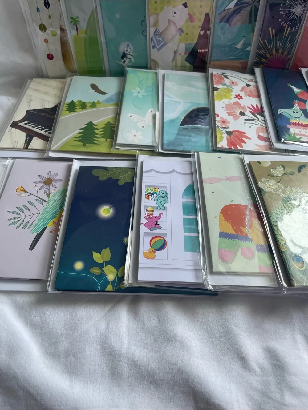 20 New Assorted Illustrated Pop Up Birthday Cards